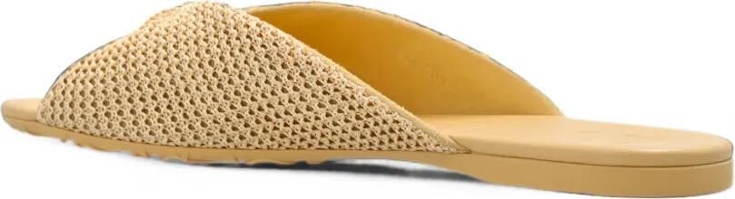 LOEWE Sandalen met raffia-effect Beige - Foto 3