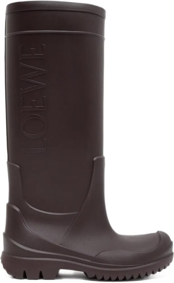 LOEWE Rubberen regenlaarzen Bruin
