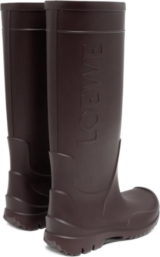 LOEWE Rubberen regenlaarzen Bruin - Foto 3