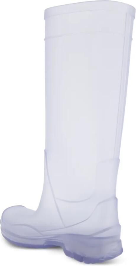 LOEWE Storm regenlaarzen met logo-reliëf Wit - Foto 3