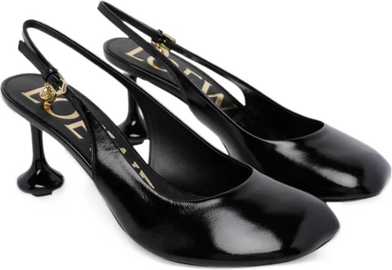 LOEWE Toy slingback pumps Zwart - Foto 3
