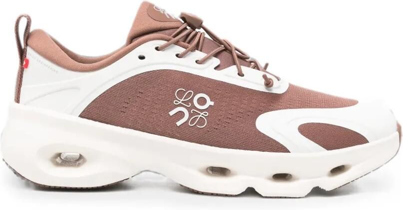 LOEWE x On Cloudsolo sneakers met ronde neus Bruin
