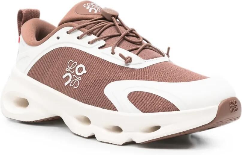 LOEWE x On Cloudsolo sneakers met ronde neus Bruin - Foto 3