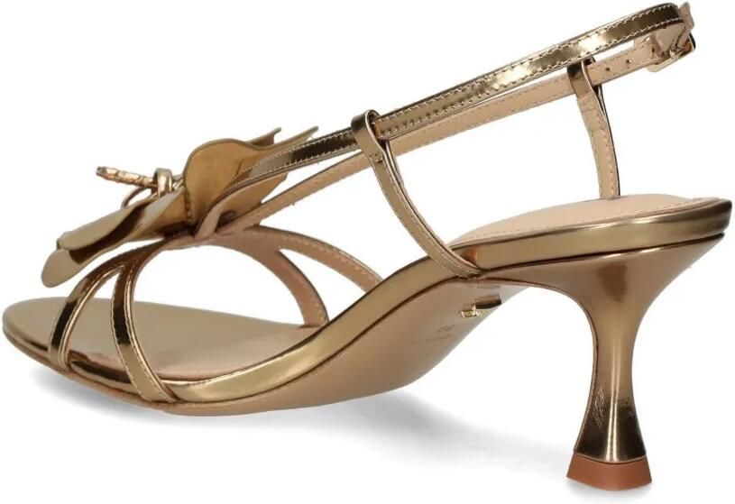 Lola Cruz 65 mm leren sandalen met hak Goud - Foto 3