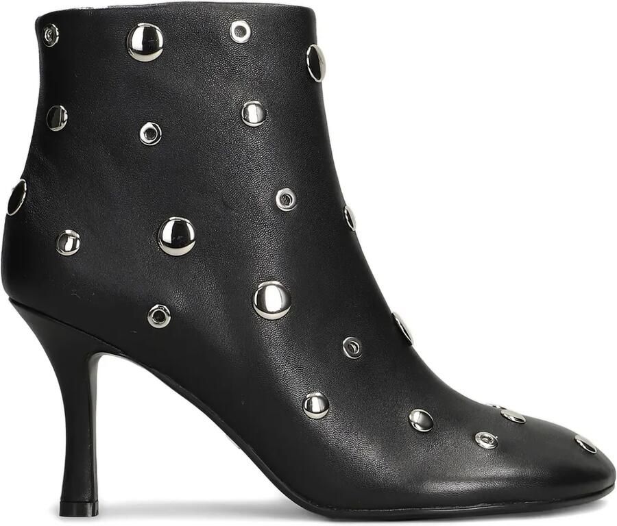 Lola Cruz 85 mm Aureline laarzen met stiletto-hak Zwart