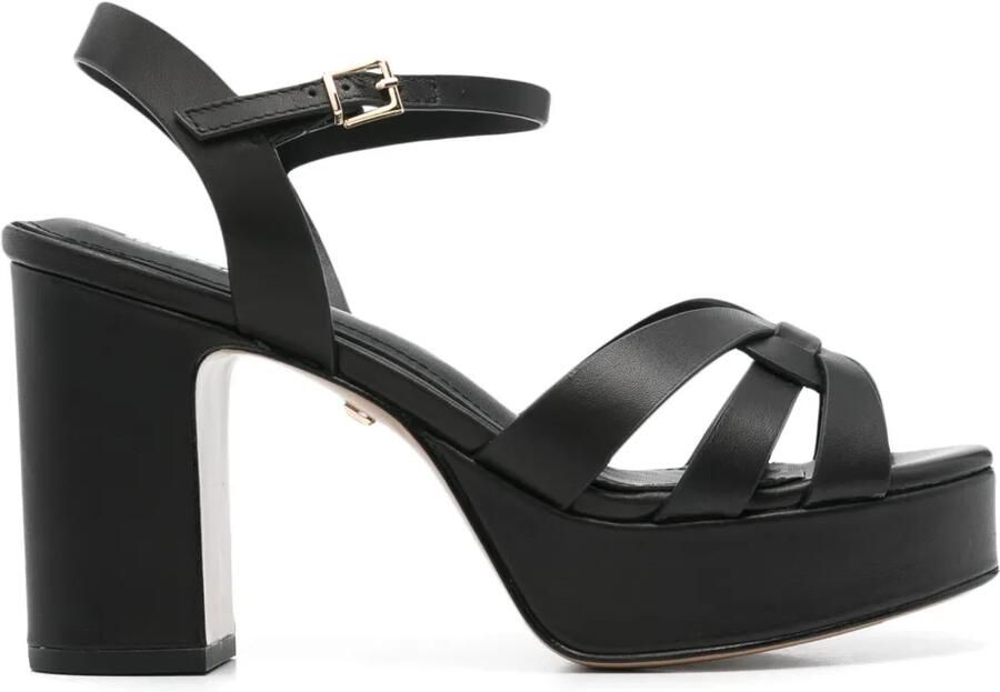 Lola Cruz 95 mm Aria sandalen Zwart