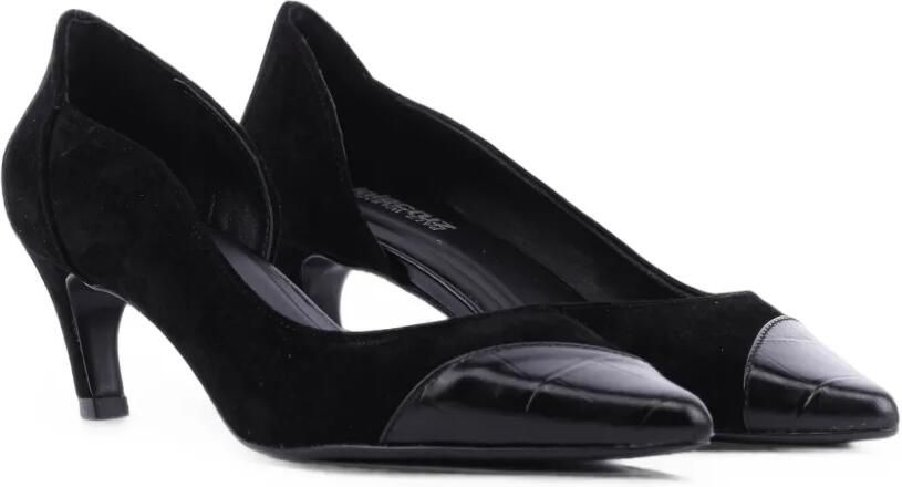 Lola Cruz Elle pumps met puntige neus Zwart - Foto 5