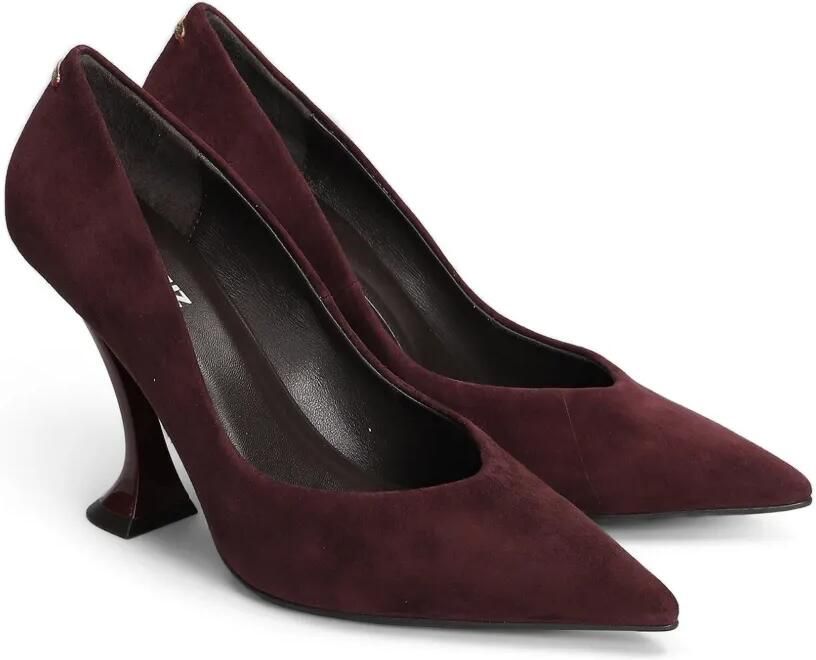 Lola Cruz Eugenia 95 pumps met puntige neus Rood - Foto 4