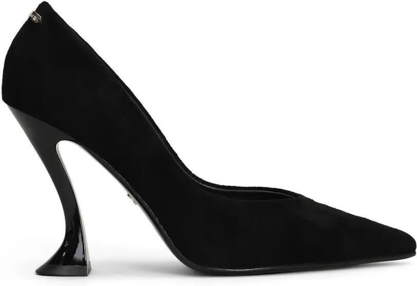 Lola Cruz Eugenia 95 suède pumps Zwart - Foto 4
