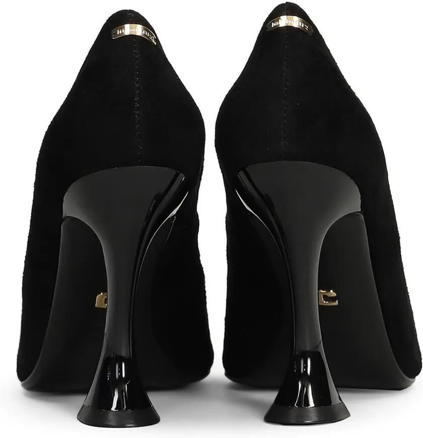 Lola Cruz Eugenia 95 suède pumps Zwart - Foto 3
