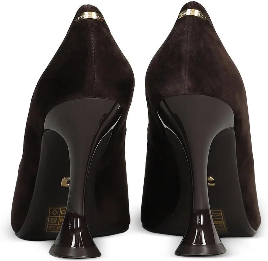 Lola Cruz Eugenia pumps met puntige neus Bruin - Foto 2