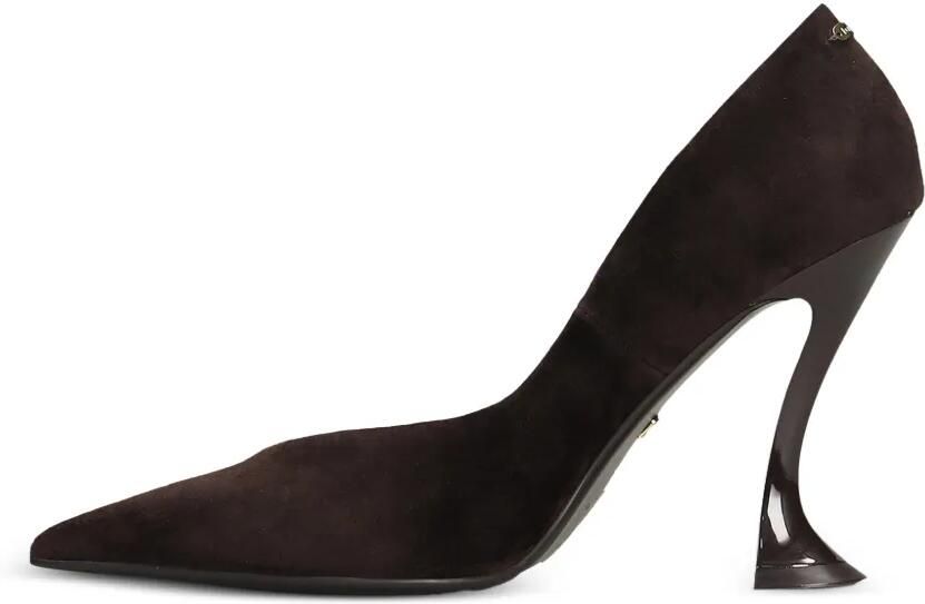 Lola Cruz Eugenia pumps met puntige neus Bruin - Foto 5