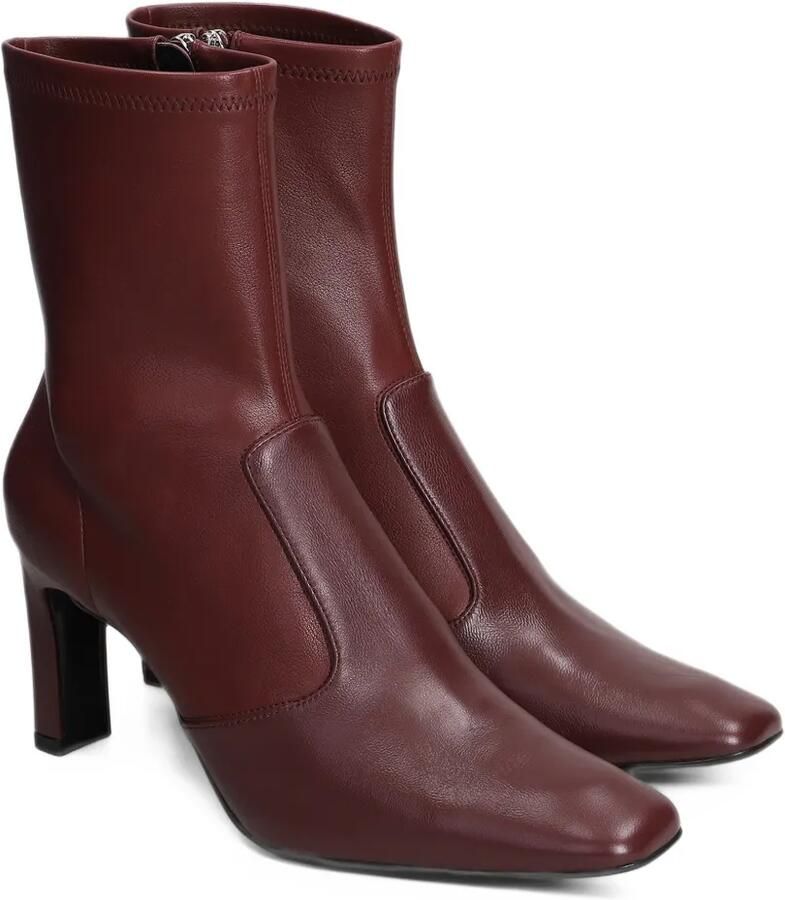 Lola Cruz Hanna 80 square-toe ankle boots Rood - Foto 2
