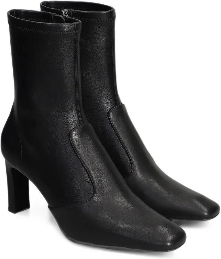 Lola Cruz Hanna 80 square-toe ankle boots Zwart - Foto 2