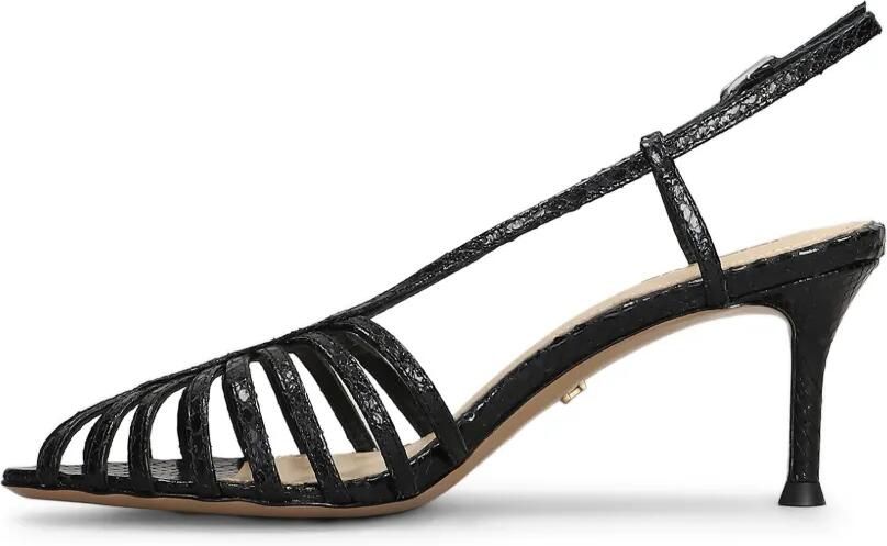 Lola Cruz Leren sandalen Zwart - Foto 5