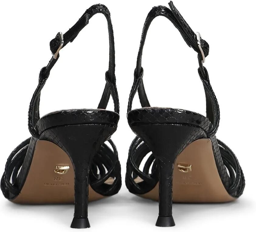 Lola Cruz Leren sandalen Zwart - Foto 3