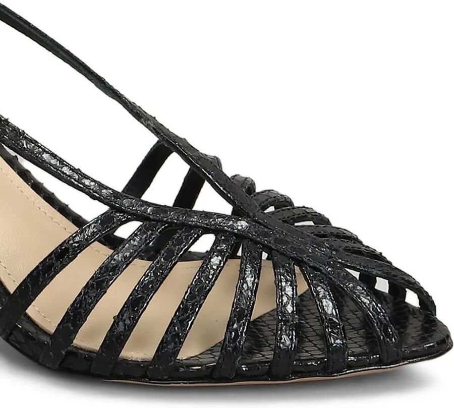 Lola Cruz Leren sandalen Zwart - Foto 2