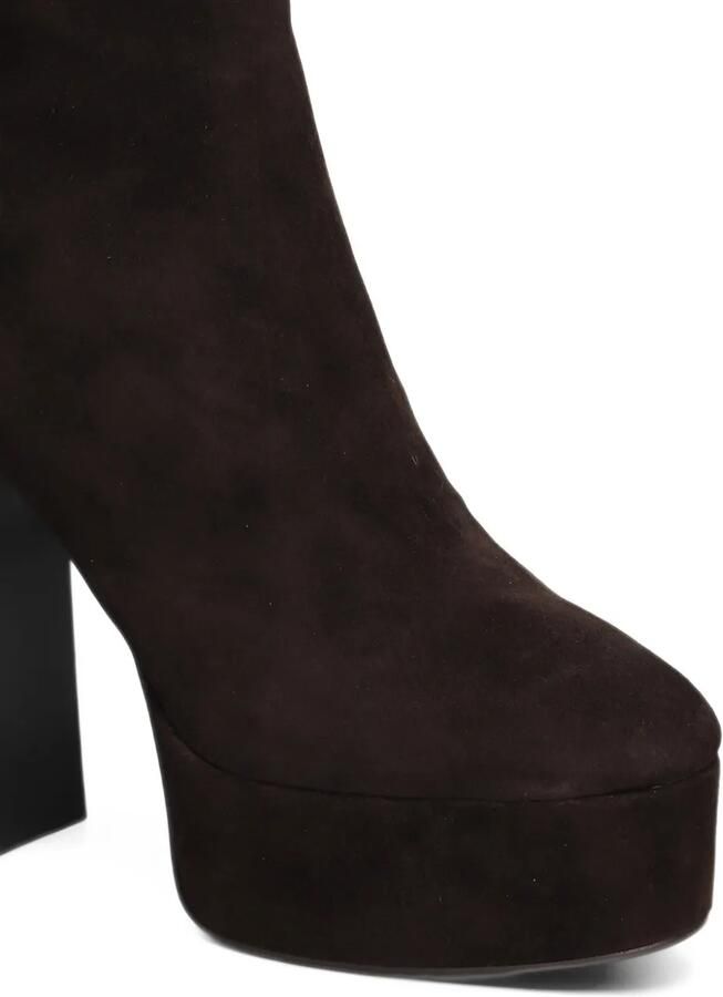 Lola Cruz Leste 120 platform ankle boots Bruin - Foto 4