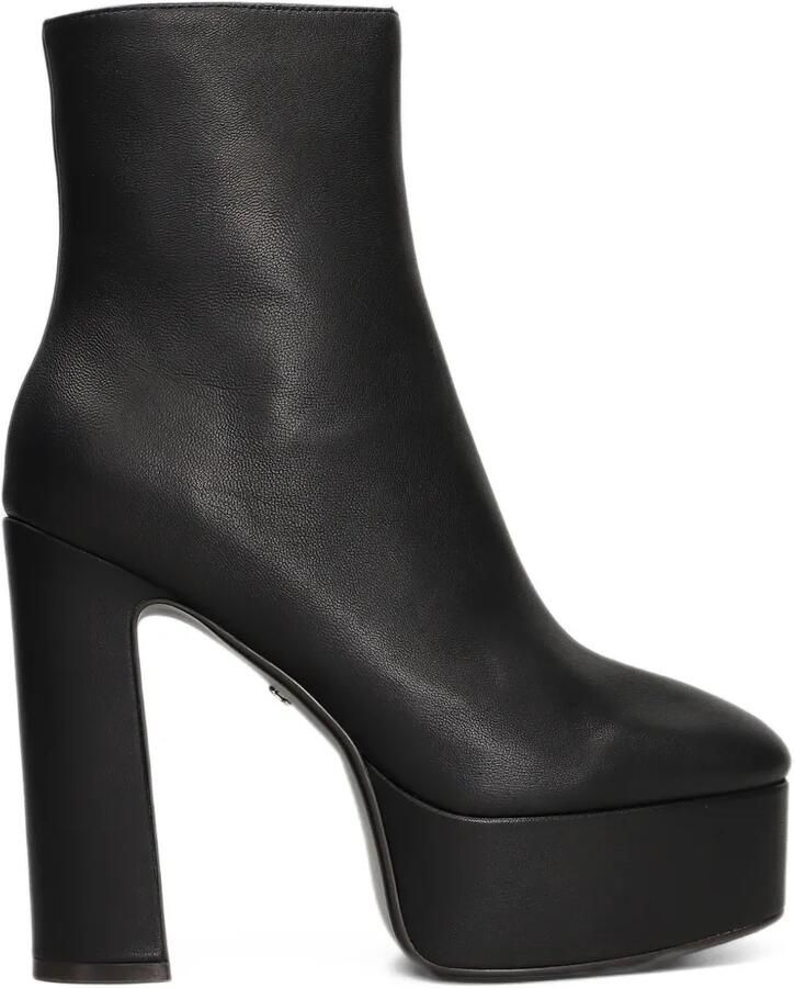 Lola Cruz Leste 120 platform ankle boots Zwart