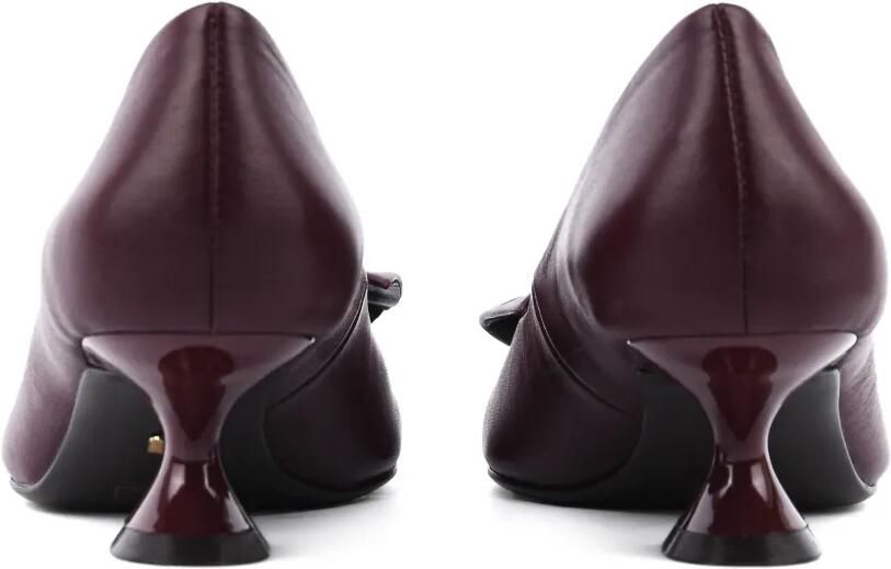 Lola Cruz Manuela pumps met strikdetail Rood - Foto 4