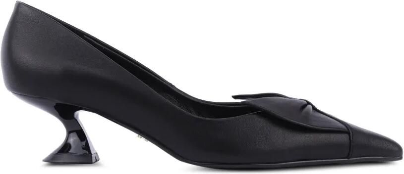 Lola Cruz Manuela pumps met strikdetail Zwart