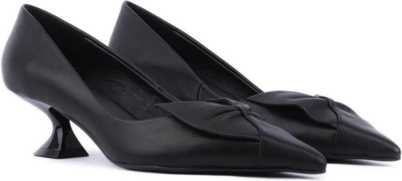 Lola Cruz Manuela pumps met strikdetail Zwart - Foto 5