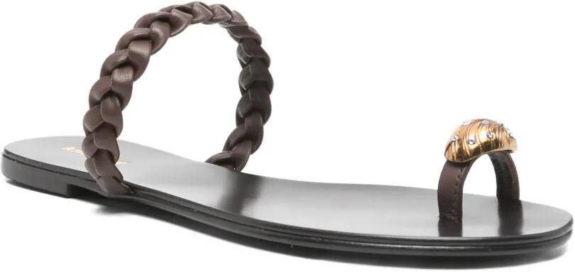Lola Cruz Mona verfraaide sandalen Bruin - Foto 3