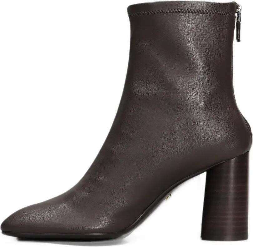 Lola Cruz zip-back ankle boots Bruin - Foto 3