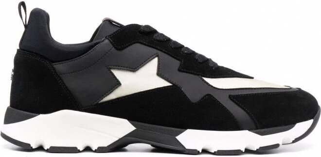 Lorena Antoniazzi Sneakers met vlakken Zwart