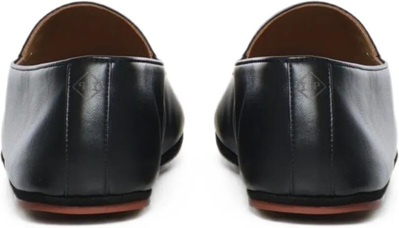 Loro Piana Anton lamsleren loafers Zwart - Foto 2