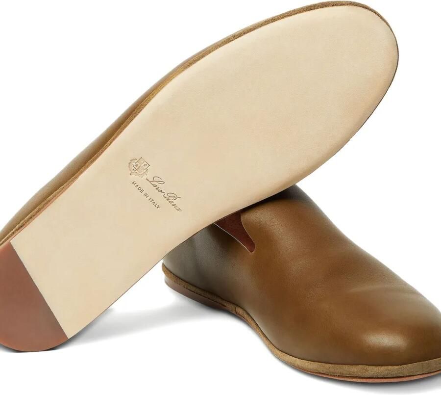 Loro Piana Anton Minimal Walk Loafers Bruin - Foto 2