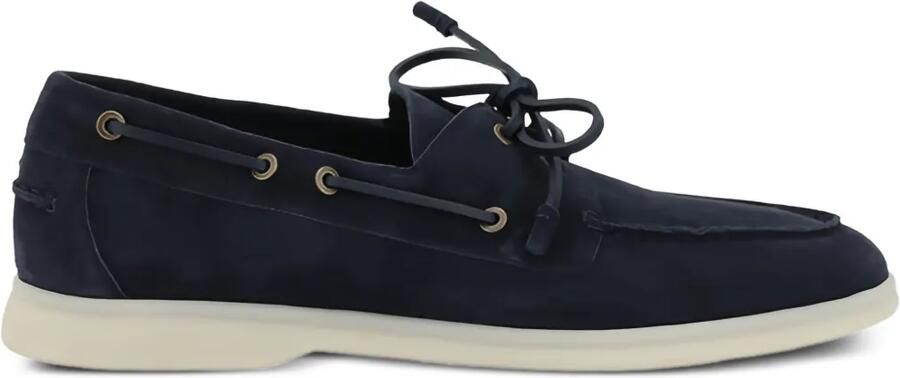 Loro Piana City bootschoenen Blauw - Foto 1