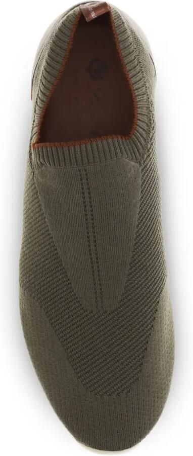 Loro Piana Gebreide slip-on sneakers Groen - Foto 3