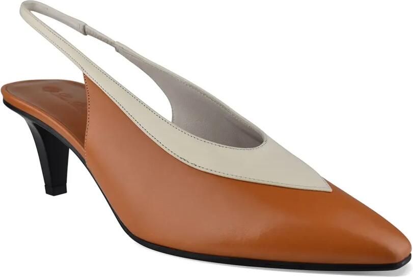 Loro Piana Leren pumps Beige - Foto 3
