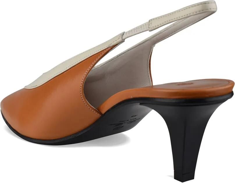 Loro Piana Leren pumps Beige - Foto 2