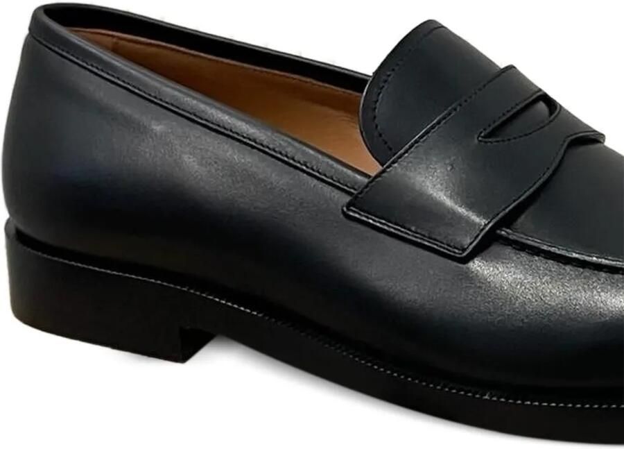 Loro Piana Lewis Walk leren loafers Zwart - Foto 2
