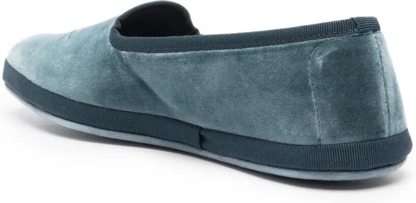 Loro Piana LP Venice slippers Blauw - Foto 3