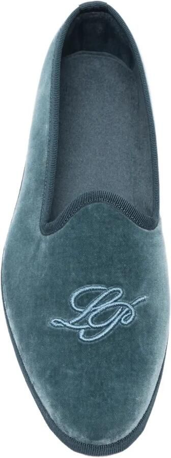 Loro Piana LP Venice slippers Blauw - Foto 4