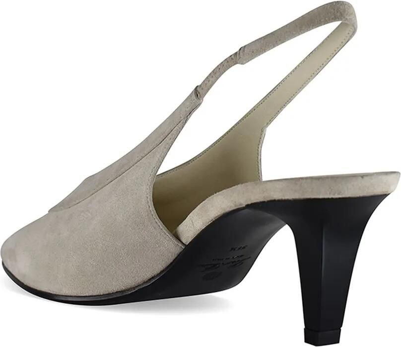 Loro Piana Rebecca suède pumps Grijs - Foto 2