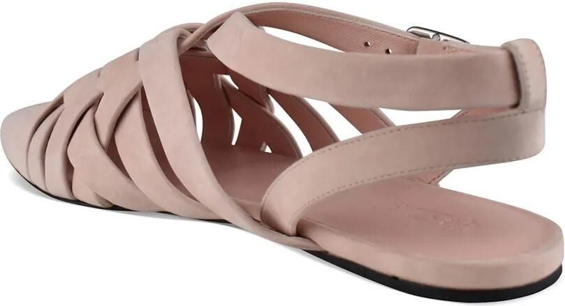 Loro Piana Silene geweven sandalen Roze - Foto 2