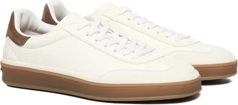 Loro Piana Sneakers met leren vlakken Beige - Foto 3