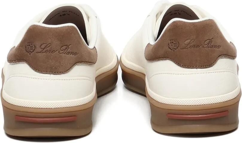 Loro Piana Sneakers met leren vlakken Beige - Foto 2