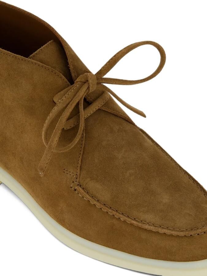 Loro Piana suede desert boots Bruin - Foto 2
