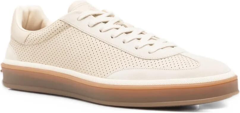 Loro Piana Tennis Walk perforated sneakers Beige - Foto 2