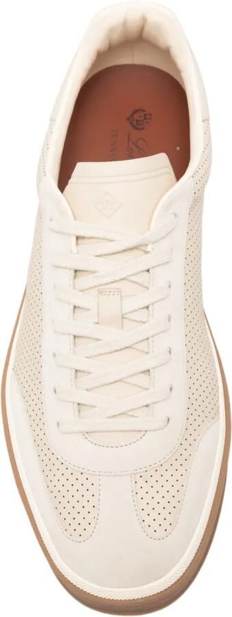 Loro Piana Tennis Walk perforated sneakers Beige - Foto 4