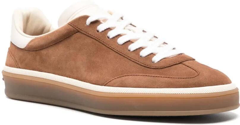 Loro Piana Tennis Walk sneakers Bruin - Foto 4