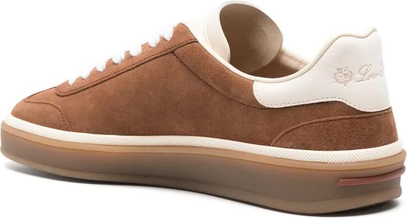 Loro Piana Tennis Walk sneakers Bruin - Foto 3