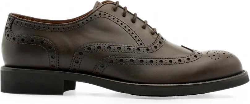 Lottusse Chelsea Oxford brogue schoenen Bruin