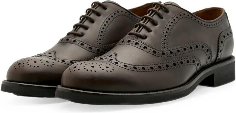 Lottusse Chelsea Oxford brogue schoenen Bruin - Foto 2