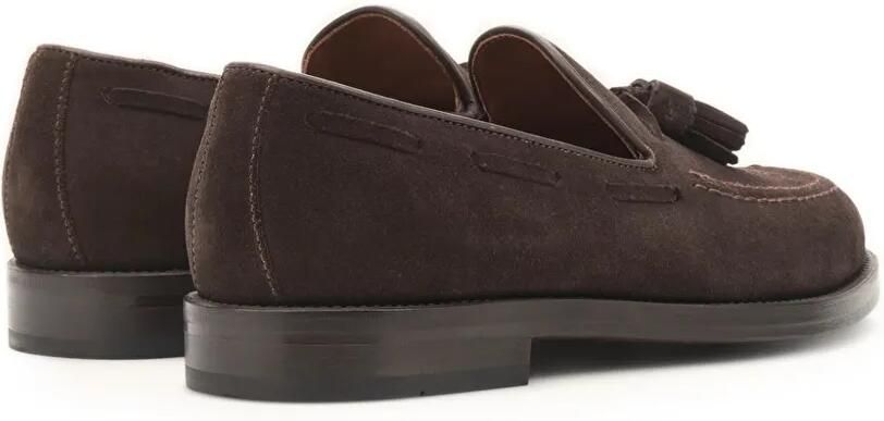 Lottusse Class leren loafers Bruin - Foto 4